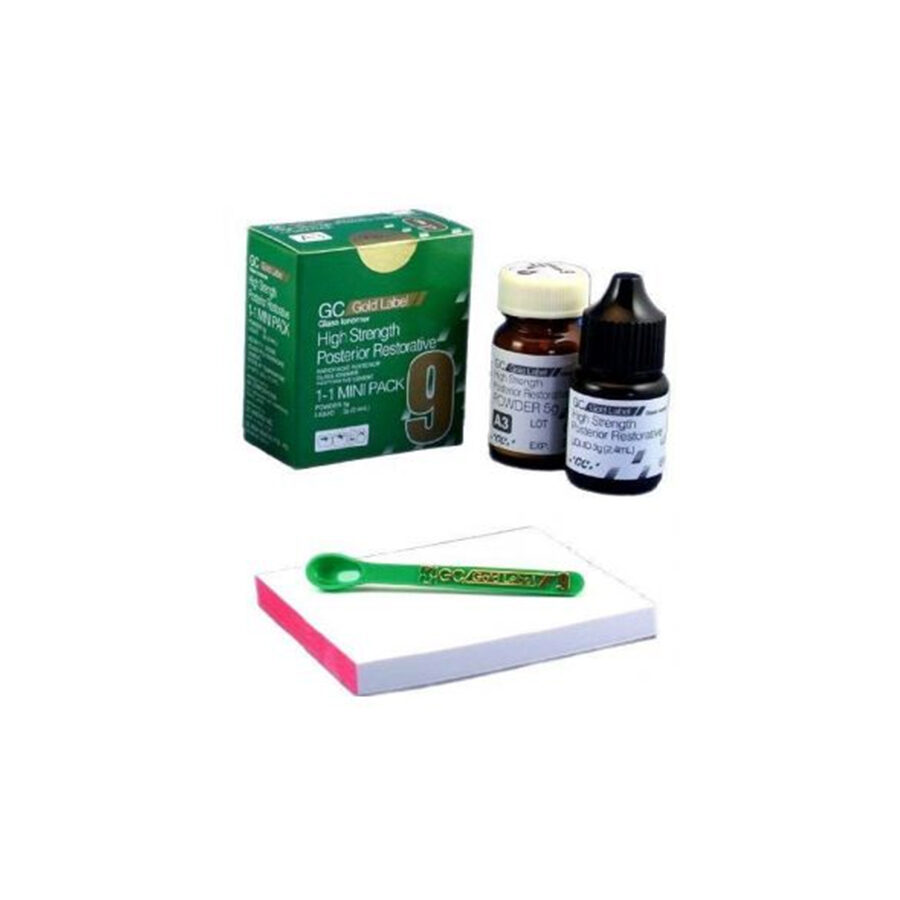 Gc Gold Label 9 Extra Posterior Restorative GIC Mini Pack